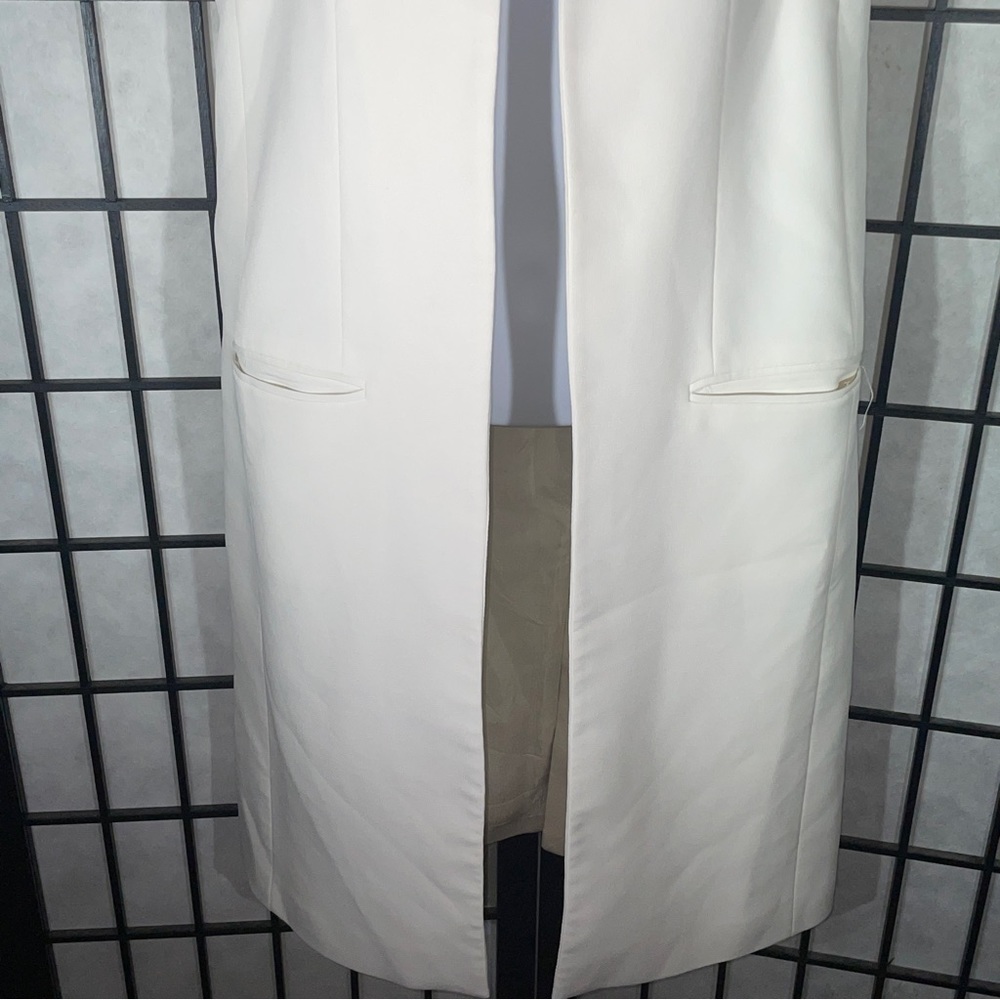 Zara ladies sleeveless dressy jacket size small - Picture 3 of 7